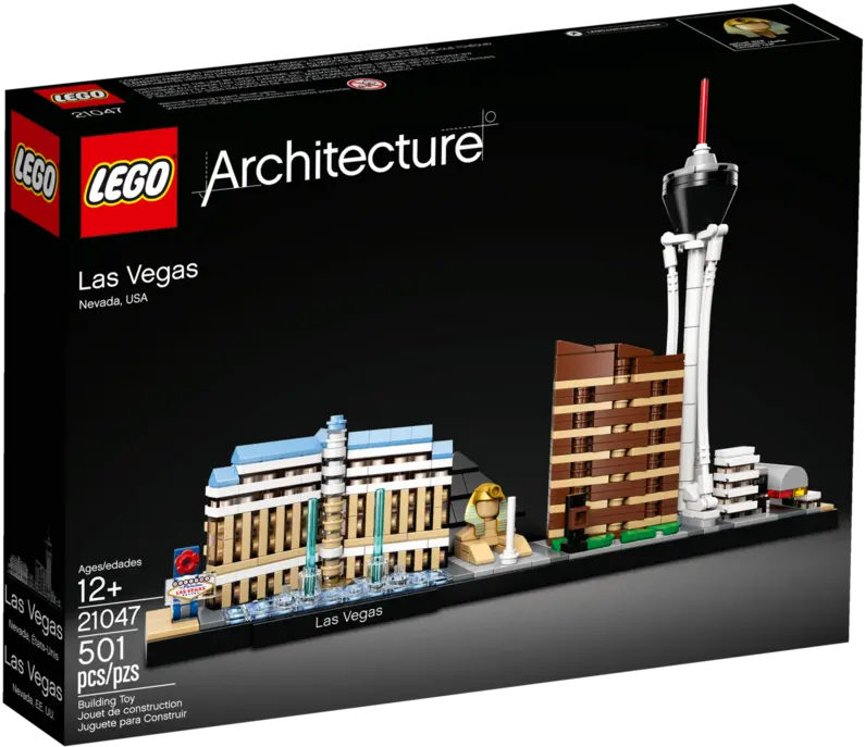  21047 Las Vegas Brickipedia The Lego Wiki Lego Architecture Png Las Vegas Skyline Png