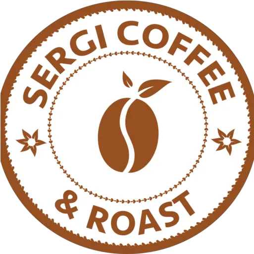  Sergi Coffee Label Png Coffee Bean Logo