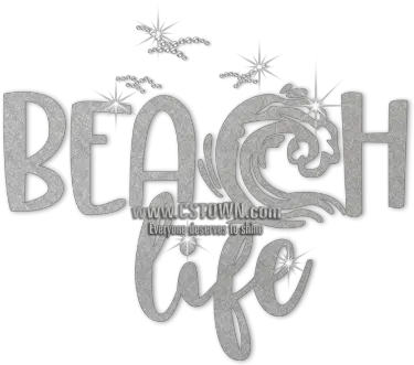  Download Iss Beach Life Nailhead Decal Beach Png Image Label Nail Head Png