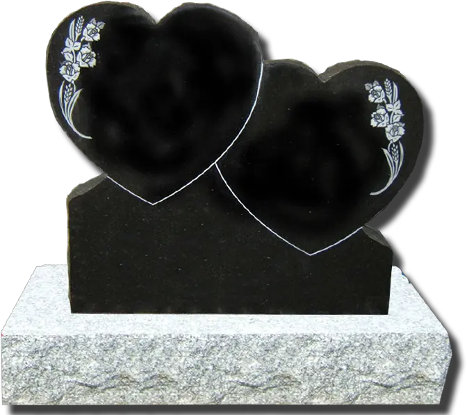  Hearts And Angels Rose City Memorials Artifact Png Double Heart Png