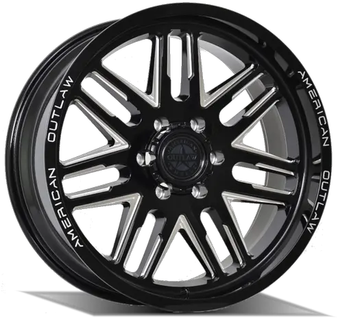  American Outlaw Wheels Derringer Satin Black 17x85 Rim Png Icon Jeep Rebound Wheels