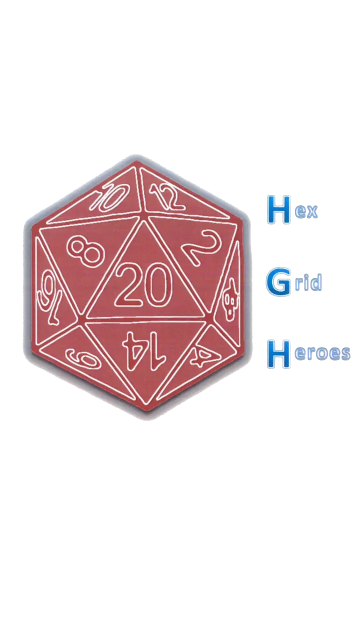  Hex Grid Heroes Diagram Png Dnd Dice Png