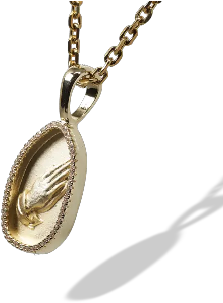  Prayer Hands Pendant Locket Png Prayer Hands Png