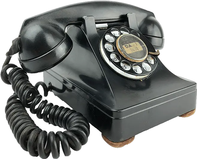  Download Vintage Model Model 302 Telephone Full Size Png Corded Phone Telephone Transparent