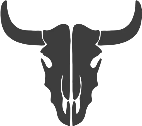  Texas Longhorn Silhouette Skull Bull Bull Skull Silhouette Png Skull Silhouette Png