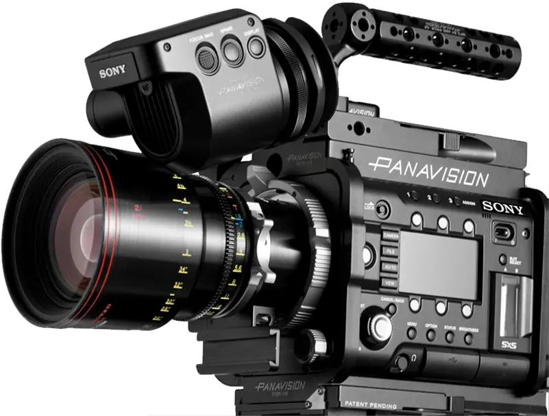  The Sony F55 Digital Camera Outfitted With Panavision Panavision Sony F55 Png Movie Camera Png