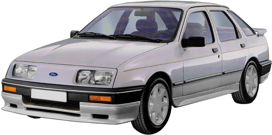  Ford Sierra Car Transparent Background 80s Car Retro Png Car Transparent Background