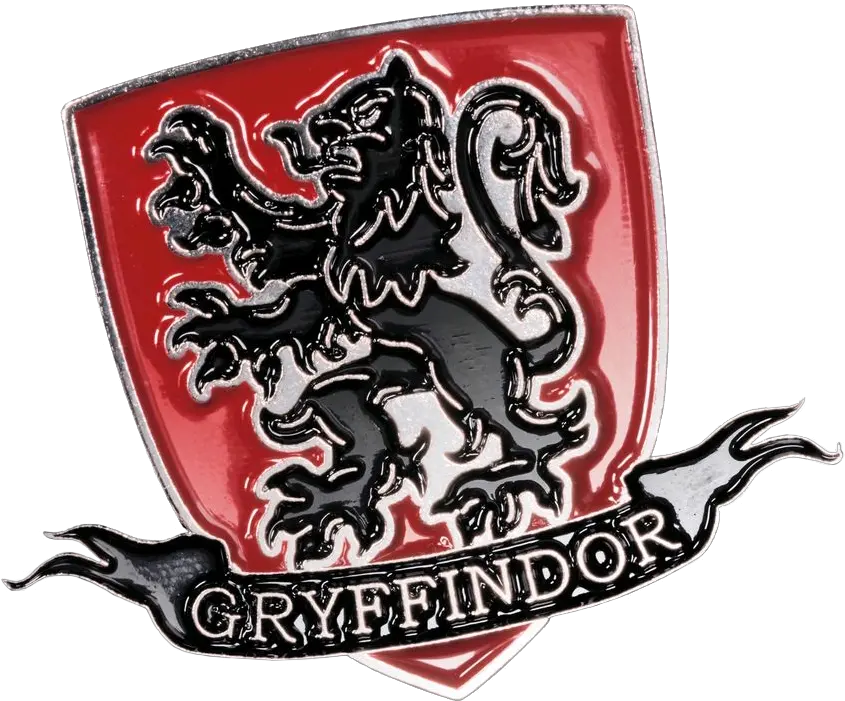  Harry Potter Gryffindor Emblem Enamel Pin By Ikon Clip Art Png Gryffindor Logo Png