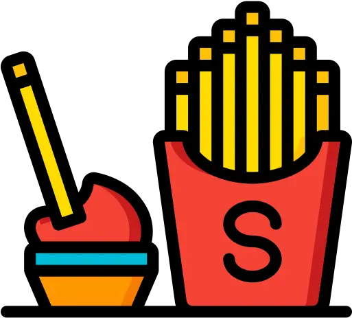  Fries Free Food Icons Icono Comida Rapida Png Fries Icon