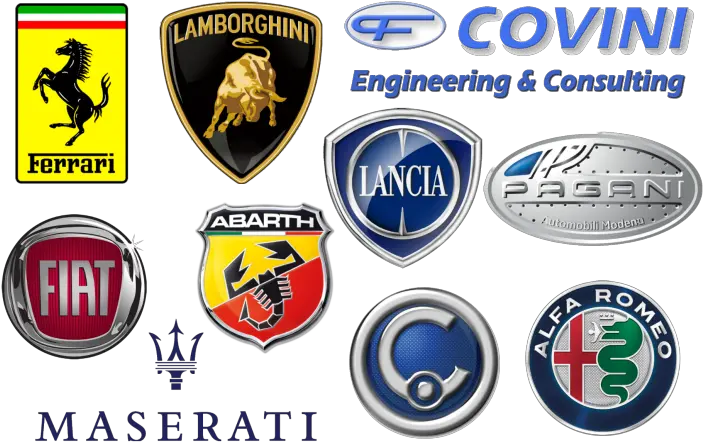  Italian Car Manufacturers Car Brands To Print Png Ferrari Car Logo