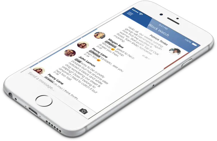  The App U2014 Neighbourly Filters In Phone View Png Timbs Png