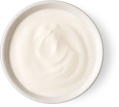  Chipotle Yogurt Top View Png Sour Cream Icon