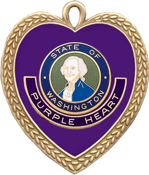  Purple Heart Medal Solid Png Purple Heart Transparent