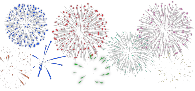  Fireworks Clip Art Fireworks Png Download 685385 Free Illustration Confetti Gif Transparent Background