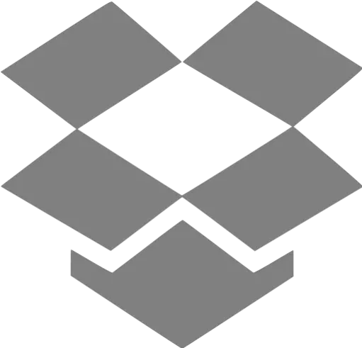  Gray Dropbox Icon Dropbox Icon Grey Png Dropbox Logo Png