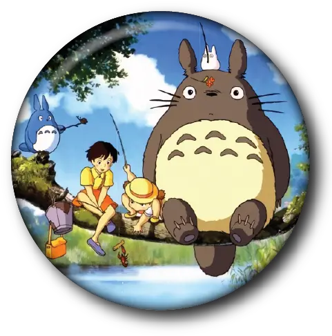  Pop Culture U2014 Custom Buttons Milwaukee Mke Buttons Png My Neighbor Totoro Icon