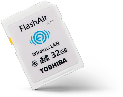  Flashair W 02 Flash Memory Products Png Sd Card Png