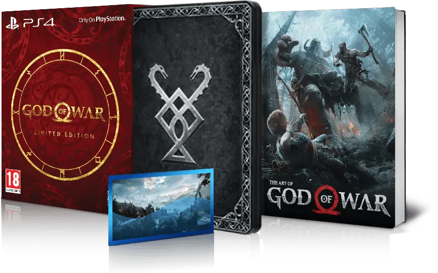  Buy Now God Of War Ps4 Games God Of War Limited Edition Png God Of War 2018 Logo