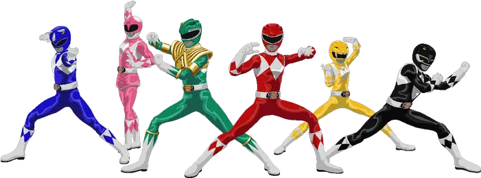  Mighty Morphin Power Rangers Png Power Rangers Pose Png Power Rangers Png