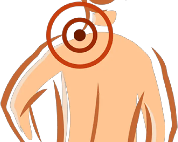  Clipart Transparent Shoulder Pain Clipart Png Pain Png