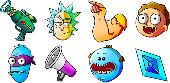  Rick And Morty Mouse Cursors Stop Grumbling Just Use The Png Rick And Morty Portal Png