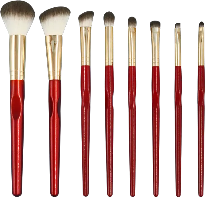  Us 1658 2020 1 8pcs Synthetic Powder Cake Blush Eyebrow Lip Eye Shadow Makeup Brush Professional Seteye Applicator Makeup Brush Set Png Makeup Brush Png