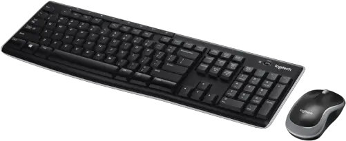  Logitech Mk270 Logitech Wireless Keyboard Mouse Combo Mk270 Png Keyboard And Mouse Png