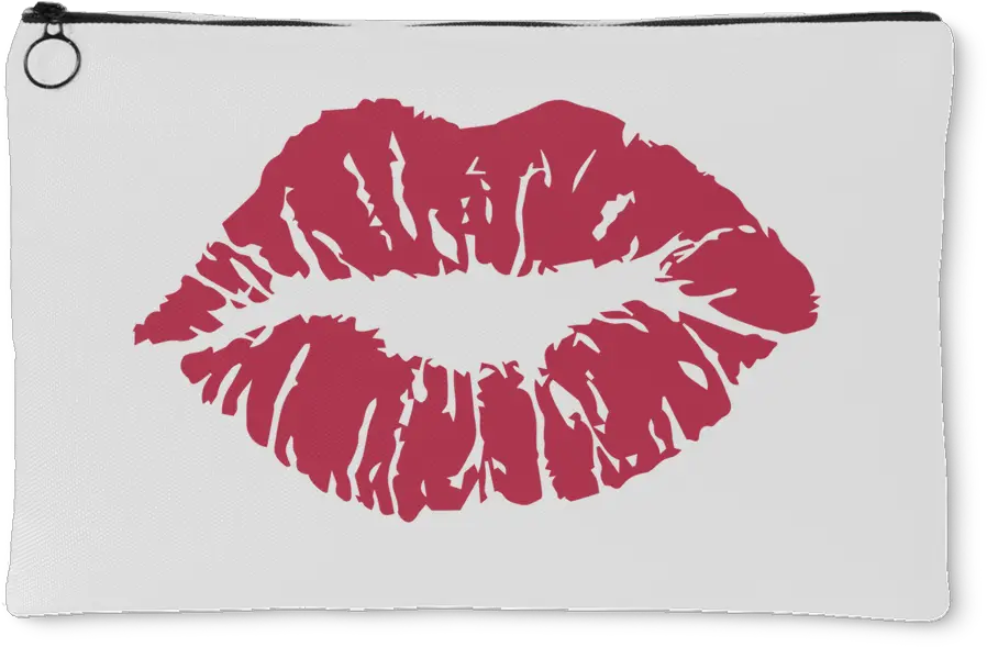  Lipstick Kiss Print Lips Strawberry Shortcake Travel Makeup Accessory Cosmetic Tote Or Money Bag Size Small Large Transparent Background Gold Lips Png Lip Print Png