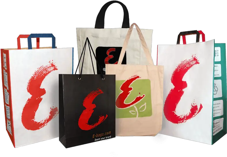  E Textile Paper Bag Png Plastic Bag Png