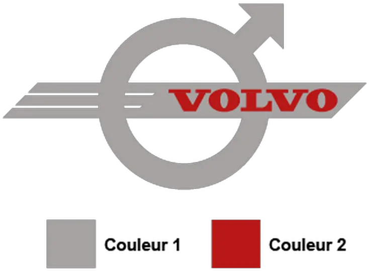  Volvo 1930 Logo Sticker Volvo Logo History Png Volvo Logo Png