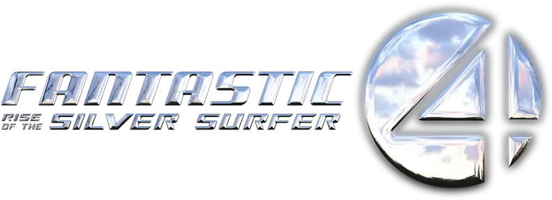  Rise Of The Silver Surfer Fantastic Four Rise Of The Silver Surfer Logo Png Silver Surfer Png