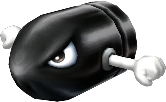  Wii Super Smash Bros Brawl Bullet Bill The Models Figurine Png Bullet Bill Png