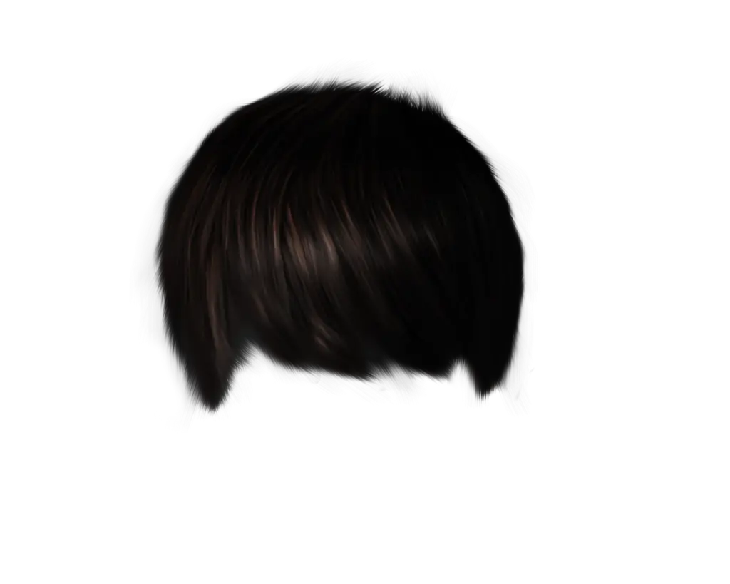  Short Hair Png Hd Bowl Cut Transparent Background Short Hair Png