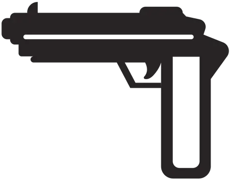  Gun Weapon Silhouette Transparent Png U0026 Svg Vector File Trigger Glock Transparent Background