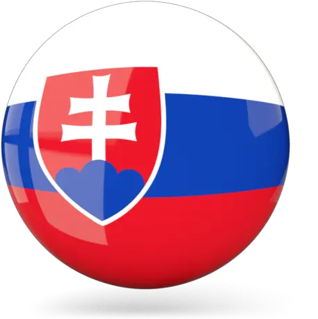  Glossy Round Icon Illustration Of Flag Slovakia Slovakia Flag Png Round Round Flag Icon