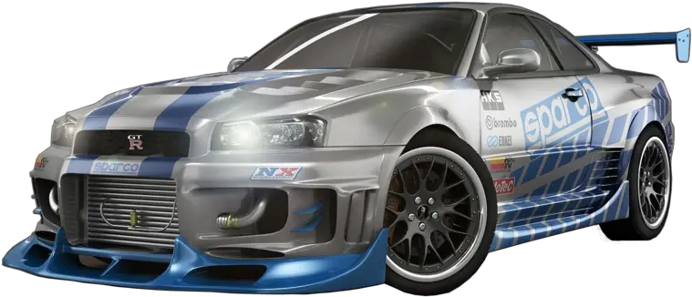  The Fast And Furious Car Png Official Psds Nissan Skyline Gtr R38 Cars Png Image