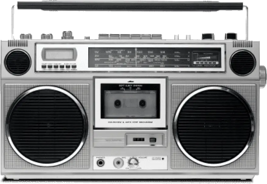  Radio Tape Png Image Cassette Tape Player Png Old Radio Png