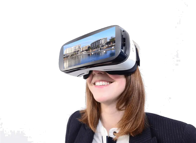  Transparent Virtual Reality Girl Virtual Reality Png Vr Headset Png