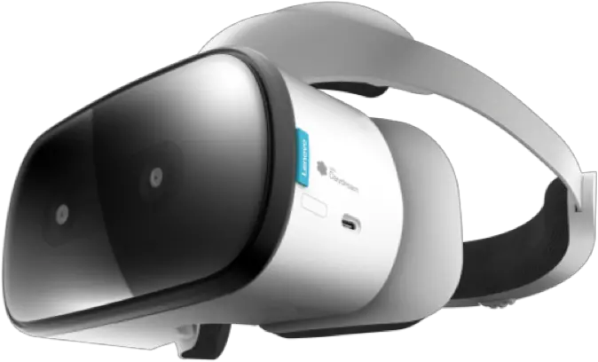  Lenovo Mirage Solo With Daydream Vr Headset Personal Evaluation Headphones Png Vr Headset Png