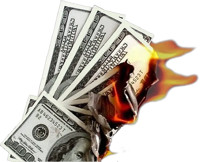  Don Meyler Inspections Burning Money No Background Png Money Transparent Background