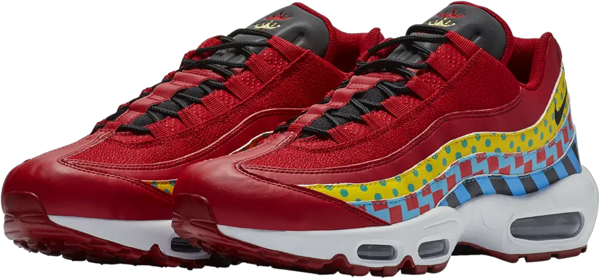  Unique Patterns And Logos Land Nike Air Max 95 Gym Red Png Images Of Nike Logos