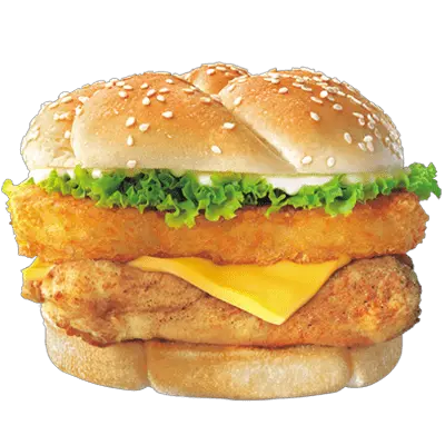  Kfc Double Transparent Png Zinger Tower Burger Price Kfc Png