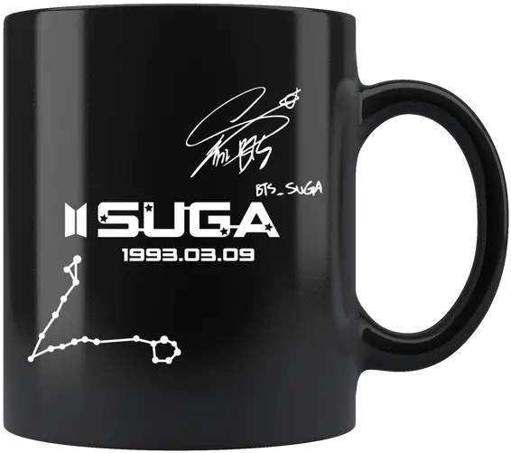  Sugau0027s Pisces Constellation U0026 Signature Mug U2013 K Generation Png Suga Icon