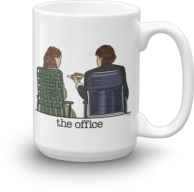  Download Pam The Office Coffee Mug Jim And Pam Mug Png Coffee Mug Png