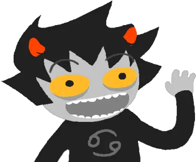  Download Face Transparent Karkat Davepetasprite And Karkat Karkat Smiling Png Happy Face Transparent