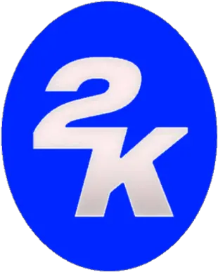  Nba 2k Logo Blue Roblox 2k Games Png 2k Logo Png