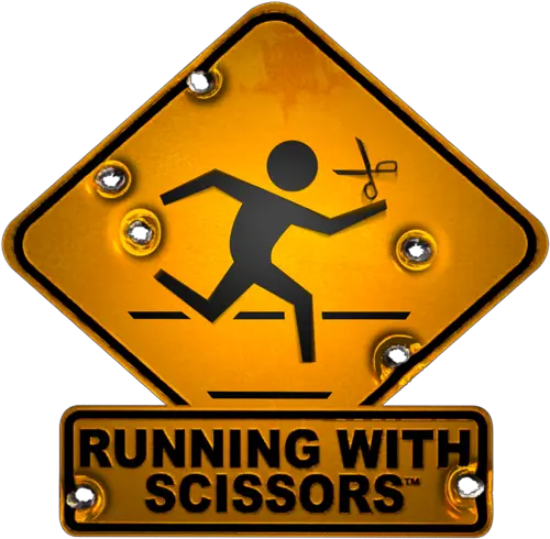  Home Running With Scissors Postal 2 Running With Scissors Png Scissors Logo