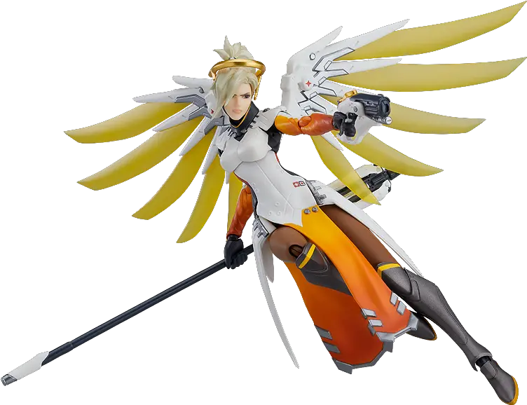  Download Figma Mercy Action Figure Mercy Png Overwatch Mercy Png