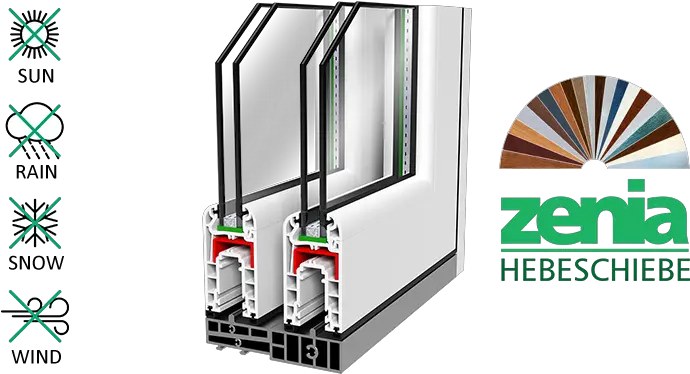  Zenia Hebeschiebe Pvc Window And Door System Products Selenit 75 Png Rain On Window Png