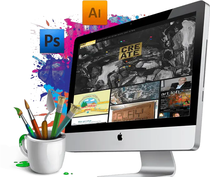  Creative Web Design Png Graphic Designing Course In Delhi Web Designing Png